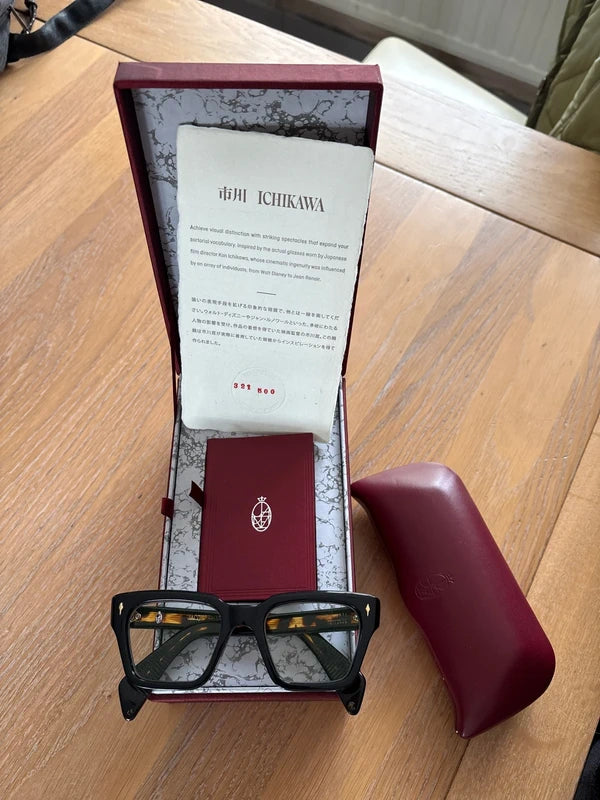 Lunettes Jacques Marie Mage Ichikawa Noir – Parfait État