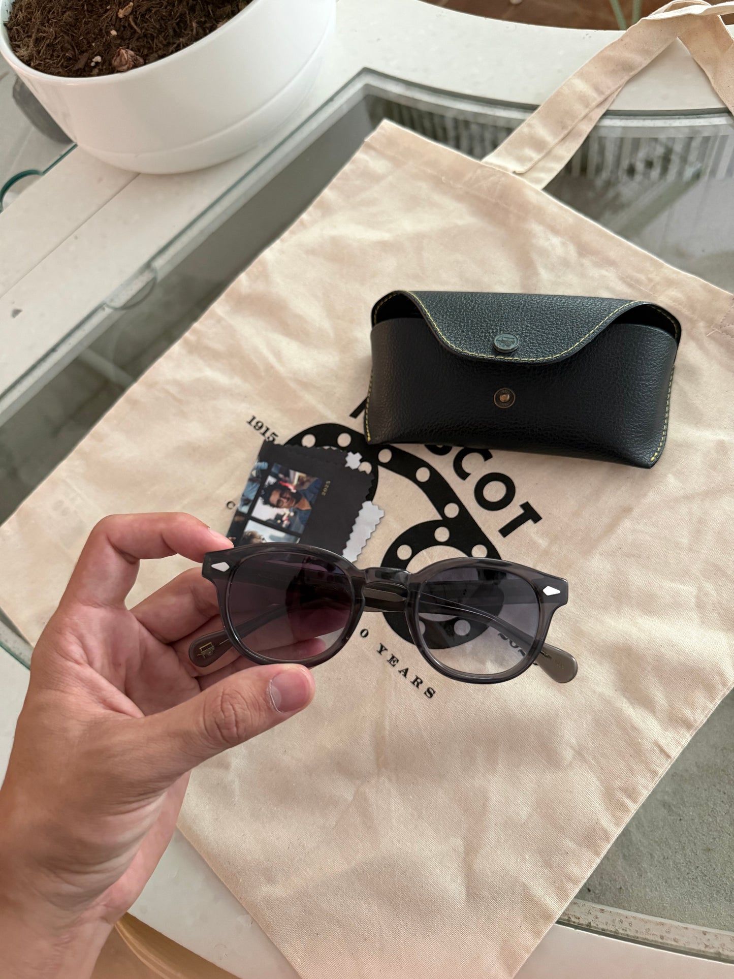 Moscot LEMTOSH Grey – Lunettes reconditionnées