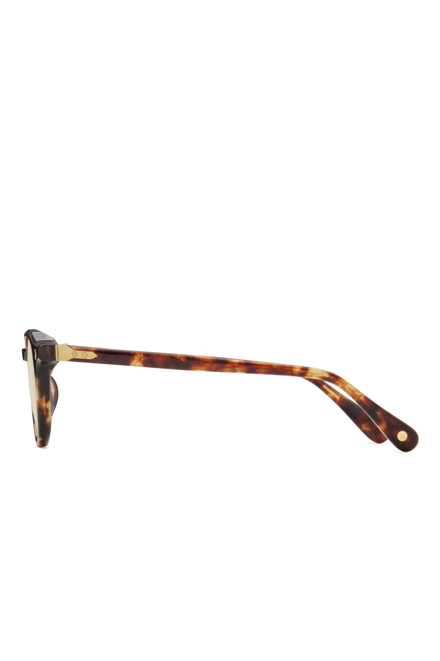 Lunetterie Générale Desert Rain Tortoise 18K Or – Neuf