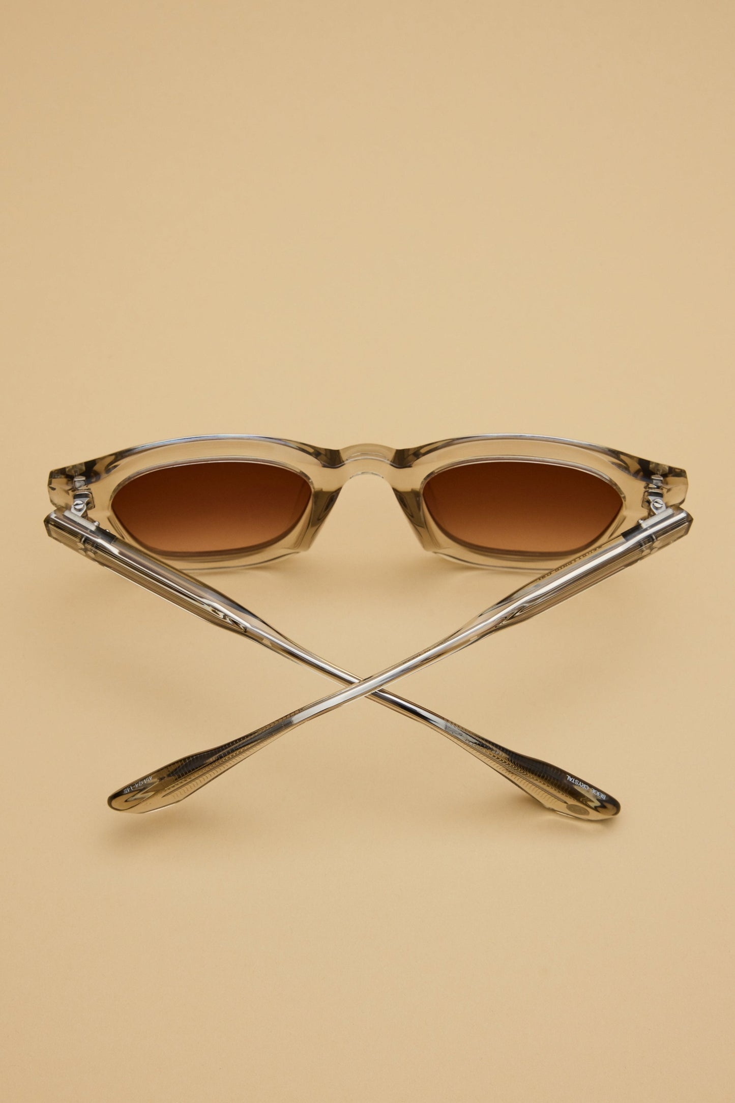 Lunetterie Générale – The Last Idyll Beige Crystal & Palladium
