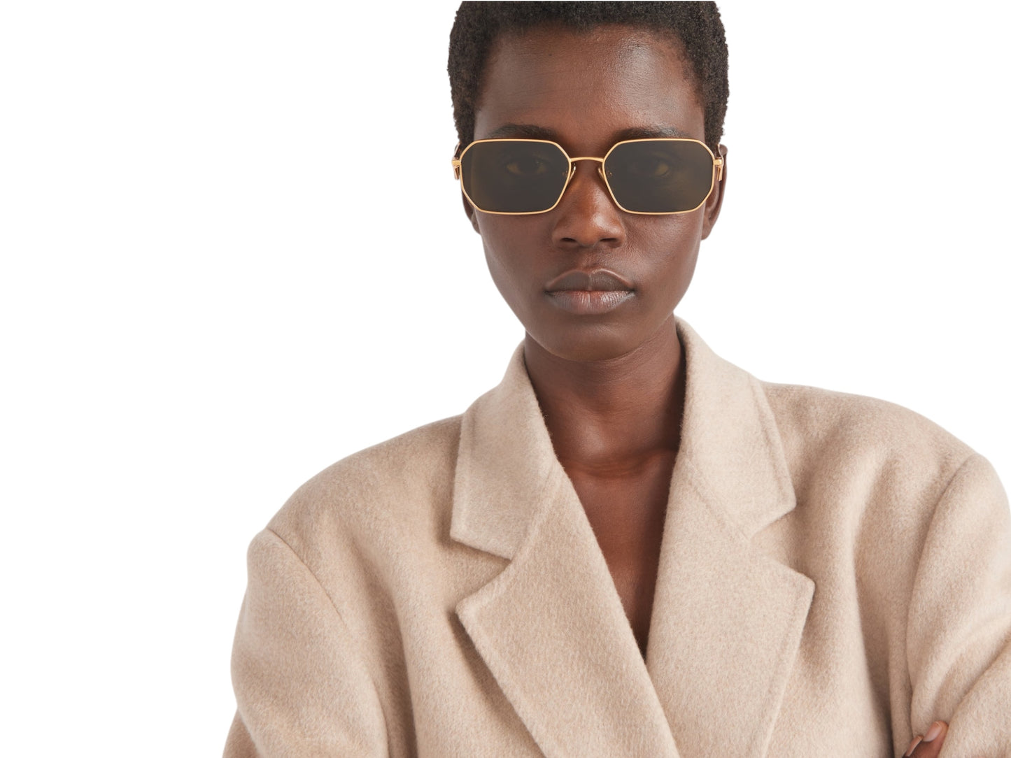 Lunettes Triangulaires Prada