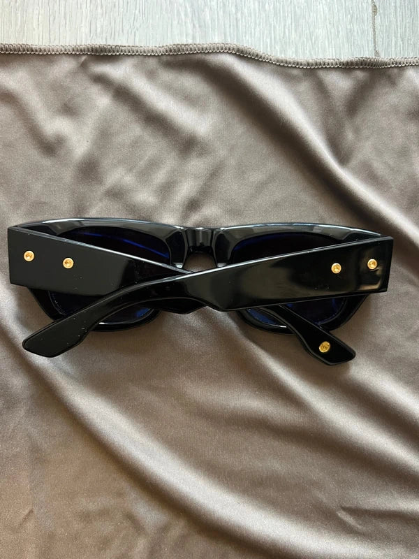 Dita Muskel Lunettes de Soleil Square Frame Noir
