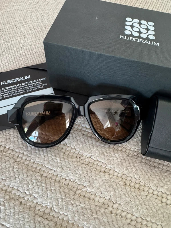Kuboraum Masque K37 BS Lunettes de Soleil Noires