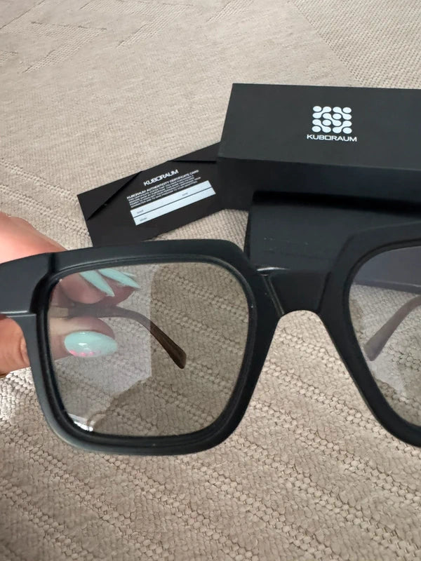 Lunettes de soleil Kuboraum Maske S4 BM Noires – Comme neuves