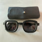 Kuboraum Z8 BM Lunettes de Soleil Noir Mat Acétate