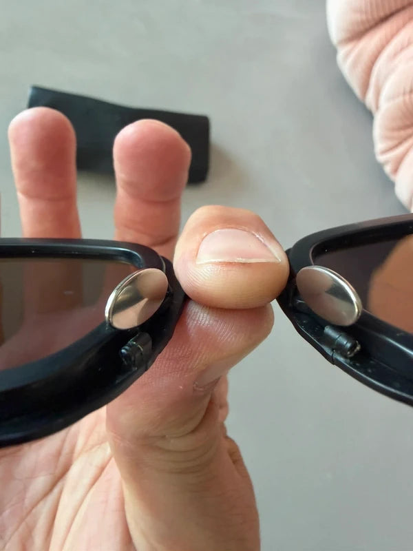 Kuboraum Z8 BM Lunettes de Soleil Noir Mat Acétate