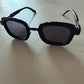 Kuboraum Z8 BM Lunettes de Soleil Noir Mat Acétate