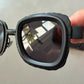 Kuboraum Z8 BM Lunettes de Soleil Noir Mat Acétate
