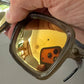 Kuboraum Maske P21 OL Olive – Lunettes Soleil Miroir Jaune