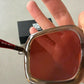 Kuboraum Maske P21 OL Olive – Lunettes Soleil Miroir Jaune