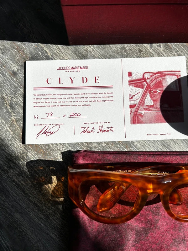 Jacques Marie Mage Clyde – Édition Limitée 78/200 Orange