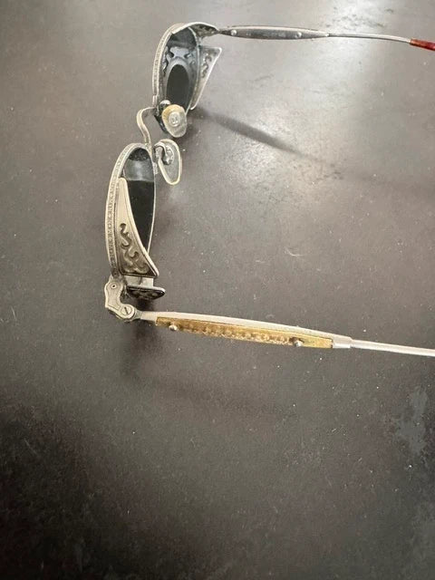 Lot 2 Paires Lunettes Matsuda Vintage Collector – Argenté