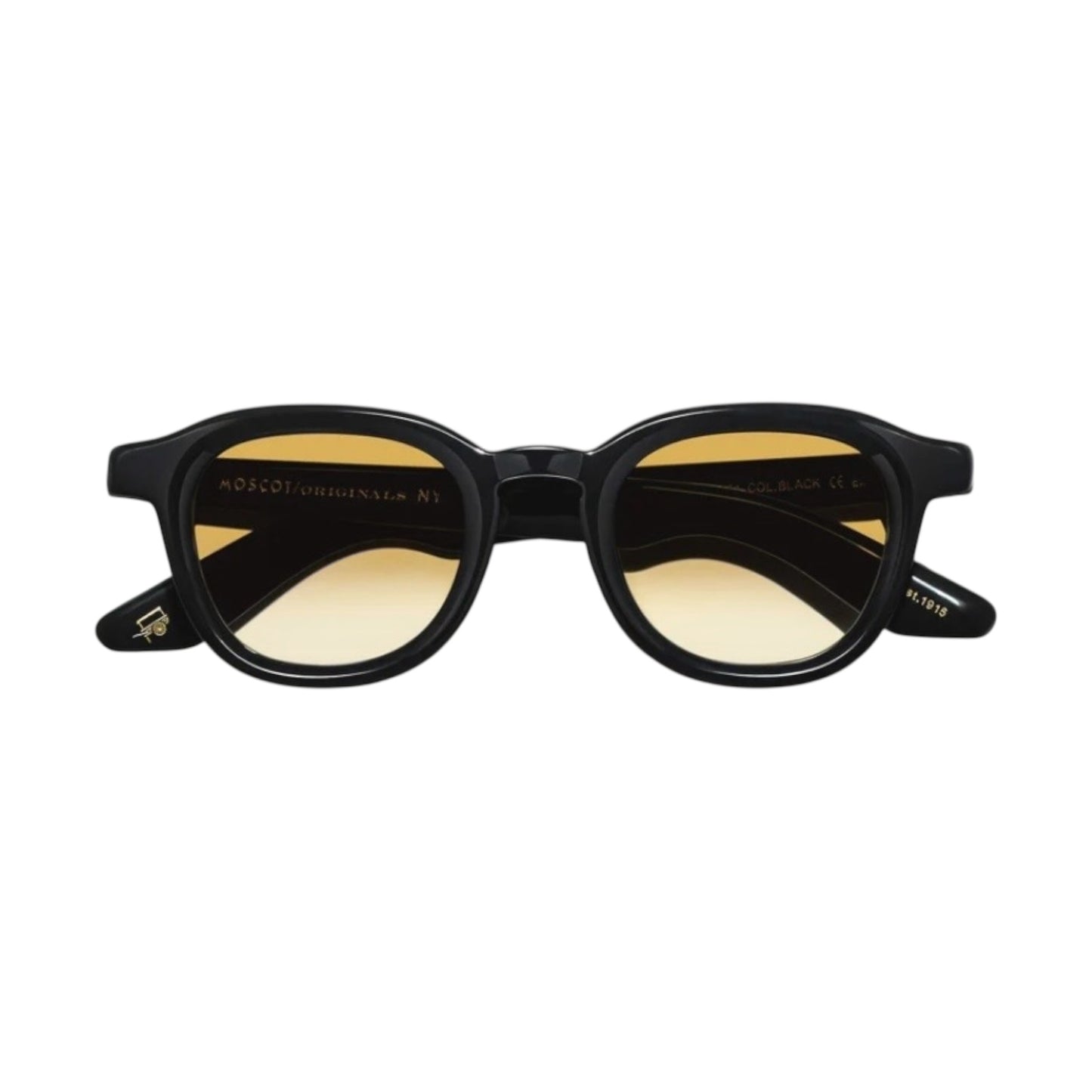 Lunettes de soleil Moscot Dahven noir reconditionnées vintage style New-York | VitaminesD