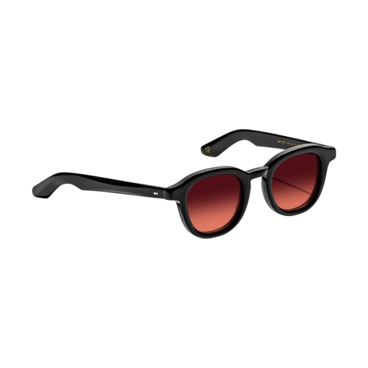 Lunettes de soleil Moscot Dahven noir reconditionnées vintage style New-York | VitaminesD