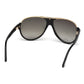 Tom Ford FT 0334 Dimitry 01P Noir Brillant | Lunettes De Soleil style aviateur Unisexe | Vitamines D