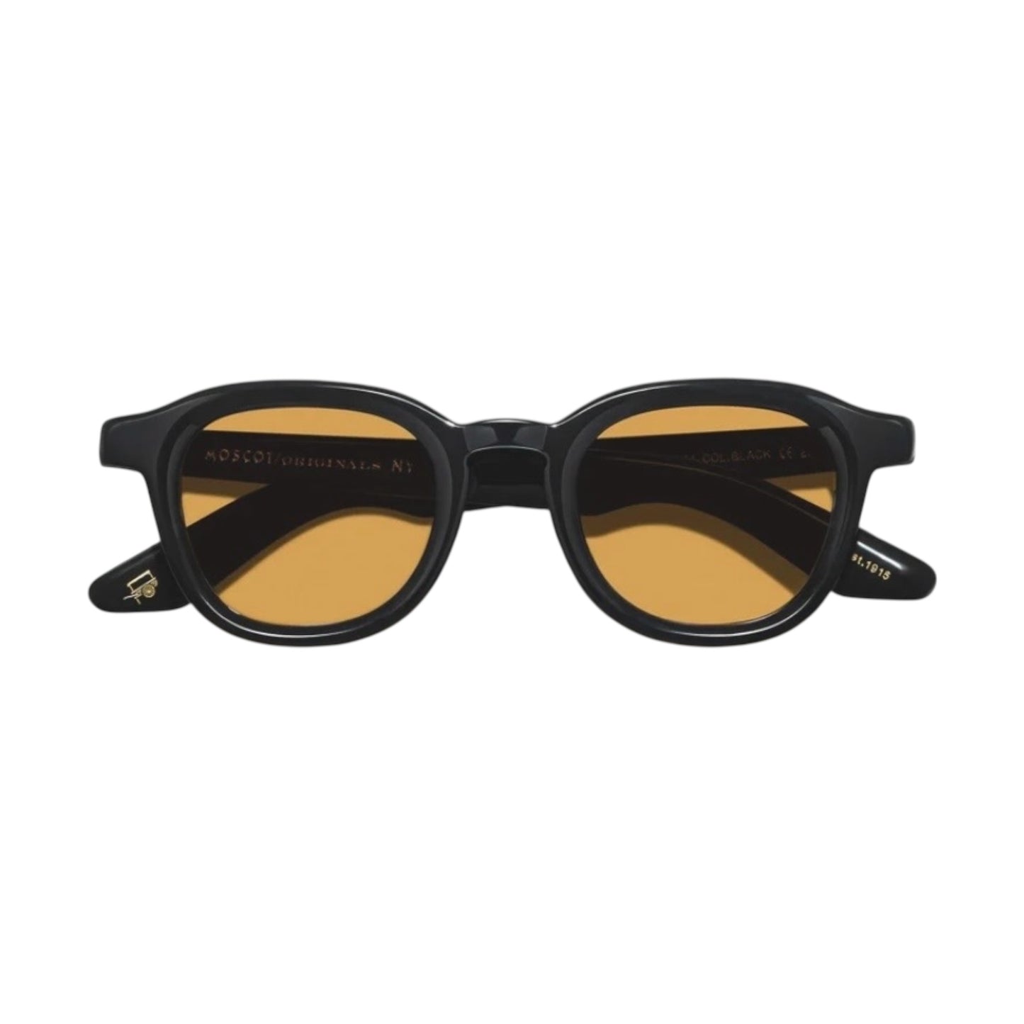 Lunettes de soleil Moscot Dahven noir reconditionnées vintage style New-York | VitaminesD
