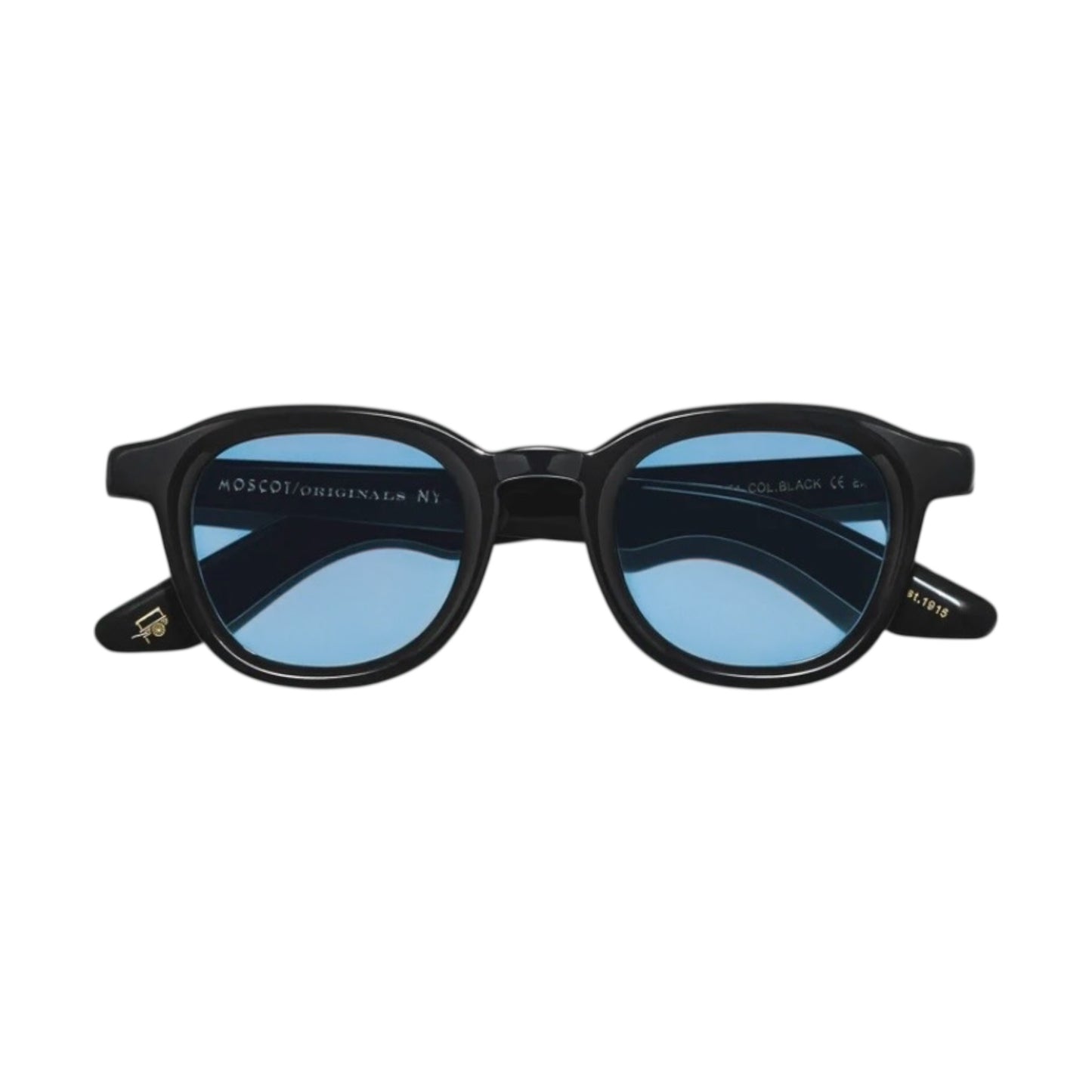 Lunettes de soleil Moscot Dahven noir reconditionnées vintage style New-York | VitaminesD