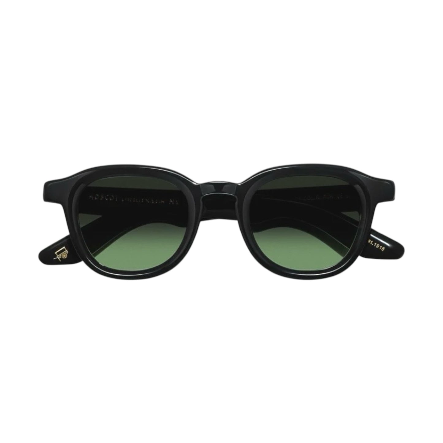 Lunettes de soleil Moscot Dahven noir reconditionnées vintage style New-York | VitaminesD