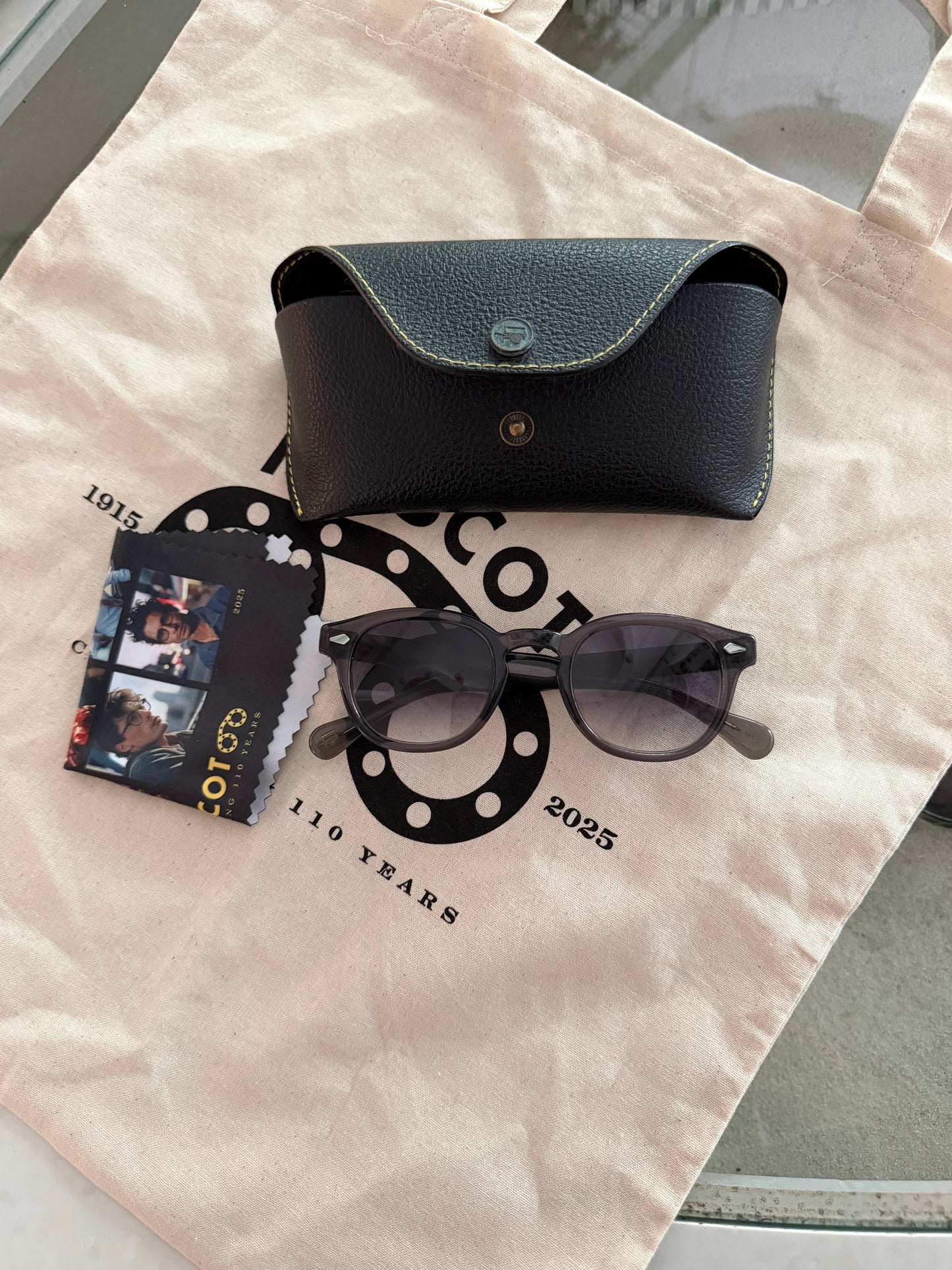 Moscot LEMTOSH Grey – Lunettes reconditionnées