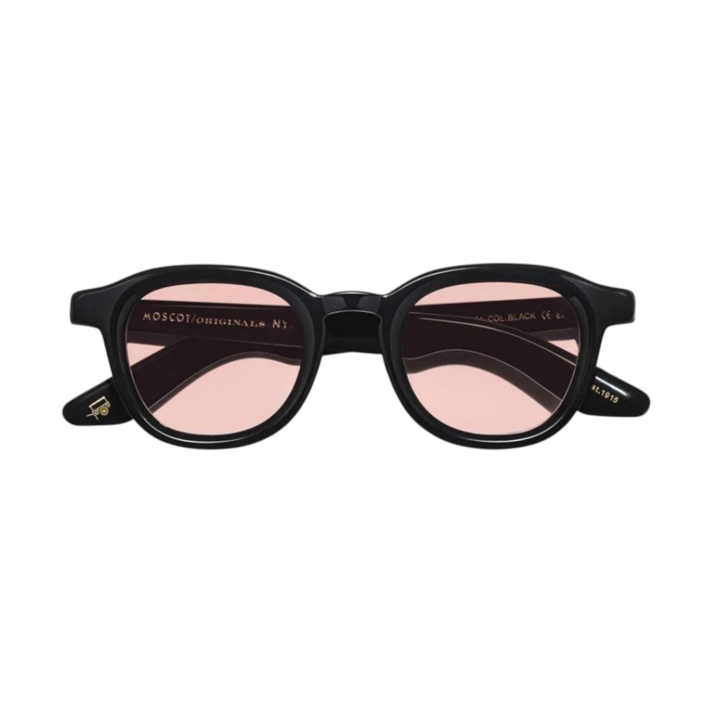 Lunettes de soleil Moscot Dahven noir reconditionnées vintage style New-York | VitaminesD