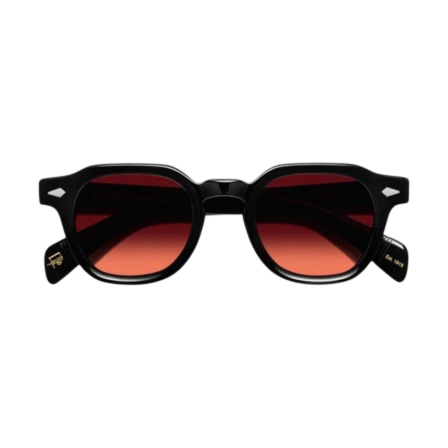 Lunettes de soleil Moscot Dolt Noir teintées reconditionnées style rétro-Vintage et intemporelles | VitaminesD