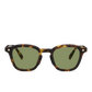 Lunetterie Générale Cognac Tortoise 14K Gold Vert G15 Neuf