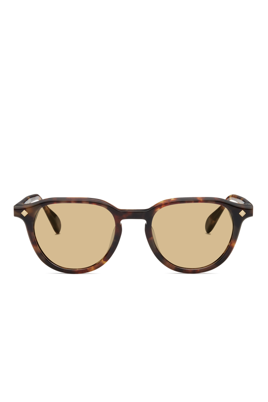 Lunetterie Générale Desert Rain Tortoise 18K Or – Neuf