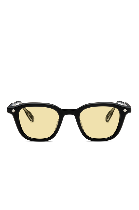 Lunetterie Générale Enigma Black Palladium Yellow – Neuf