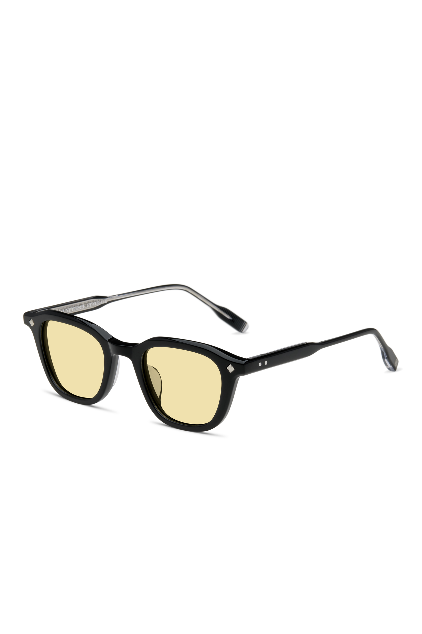 Lunetterie Générale Enigma Black Palladium Yellow – Neuf