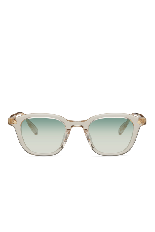 Lunetterie Générale Enigma Smoked Crystal 18K Or Bleu Vert