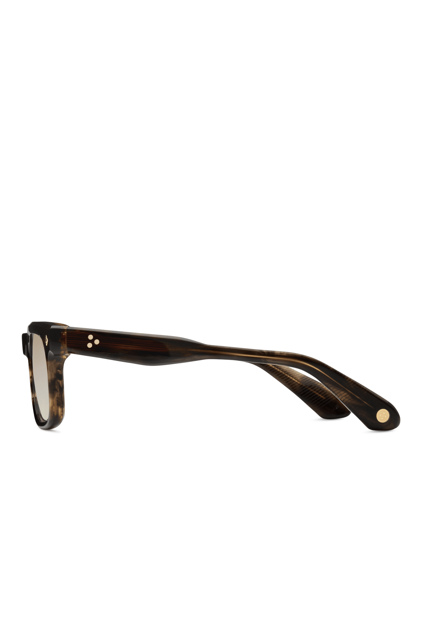 Lunetterie Générale Grand Voyageur Tobacco 18K Gold Bronze
