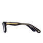 Lunetterie Générale Mastroianni Black & 18K Gold Gradient Grey