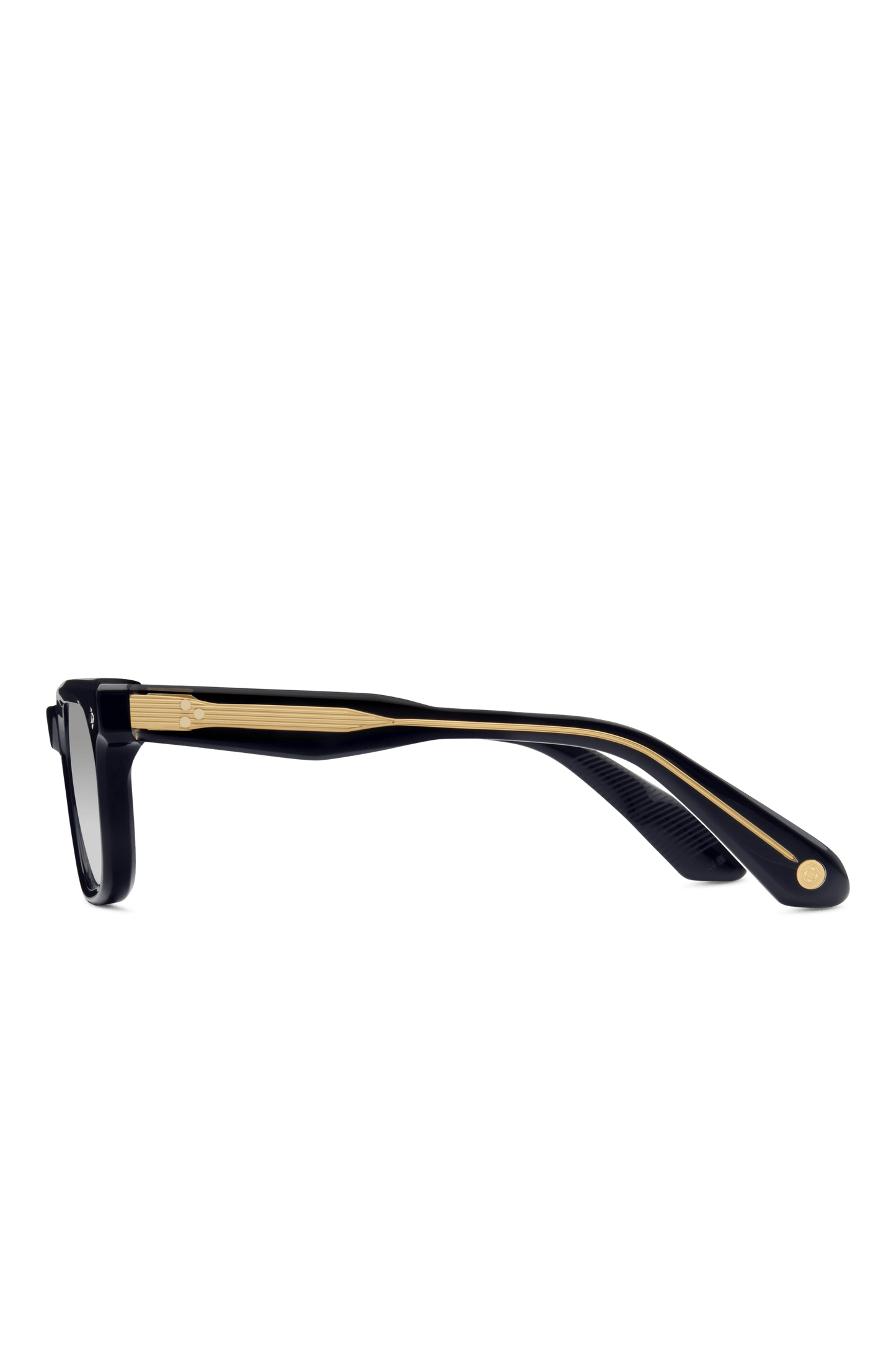 Lunetterie Générale Mastroianni Black & 18K Gold Gradient Grey