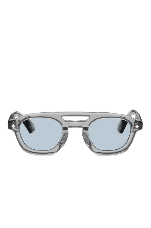 Lunetterie Générale – Pièce de Résistance Grey Crystal & Palladium