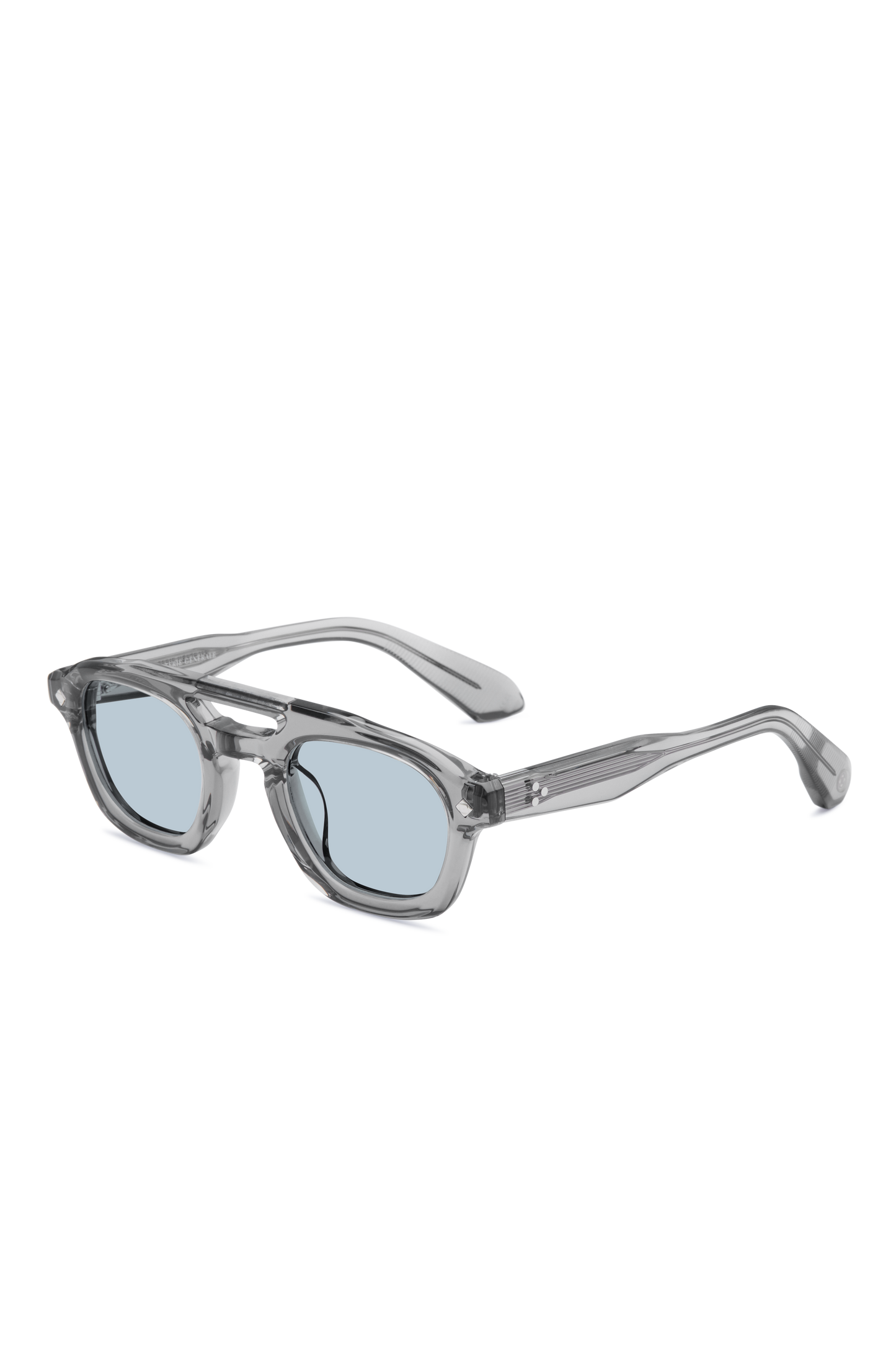 Lunetterie Générale – Pièce de Résistance Grey Crystal & Palladium