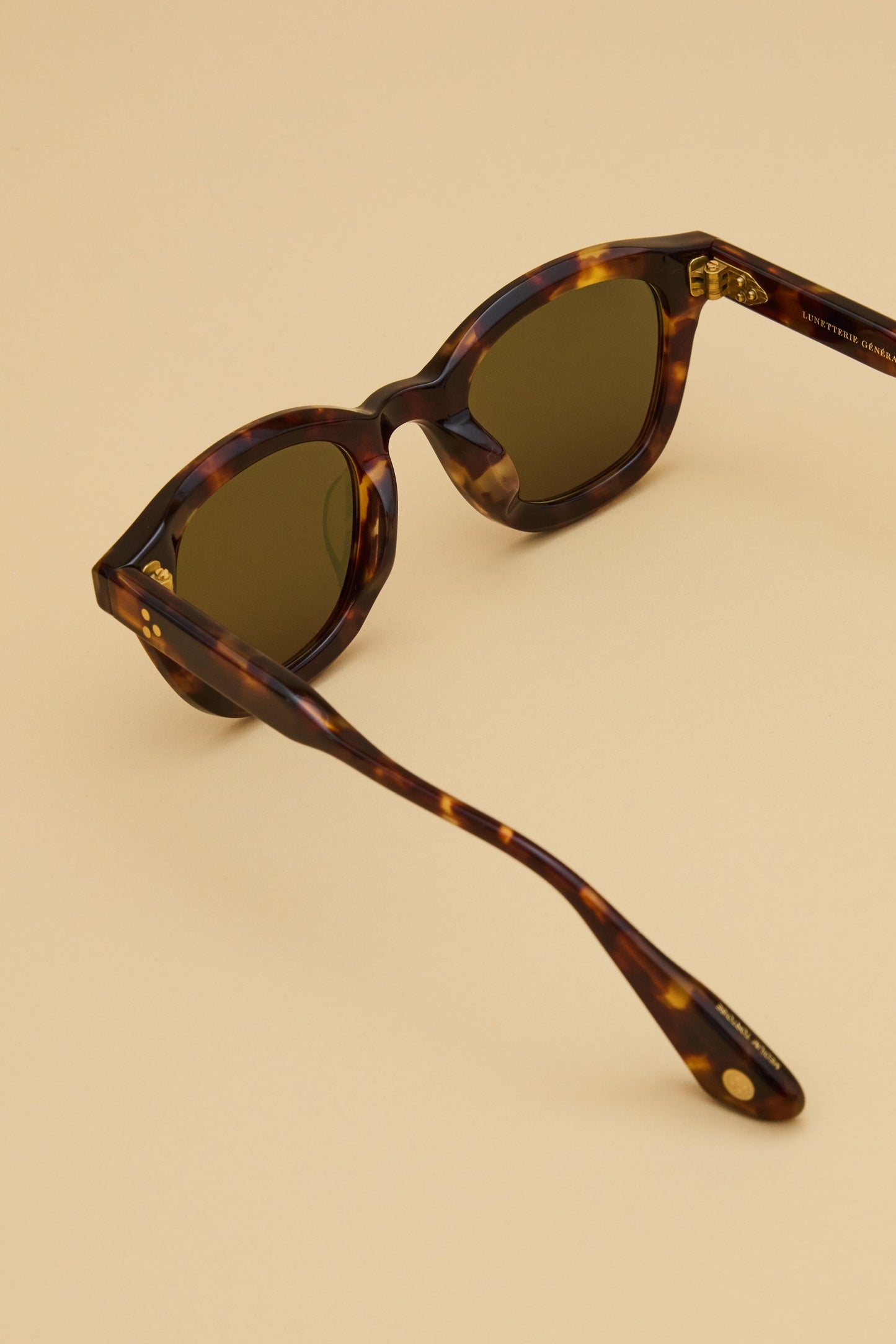 Lunetterie Générale The Last Idyll Tortoise 24K Gold Green G15