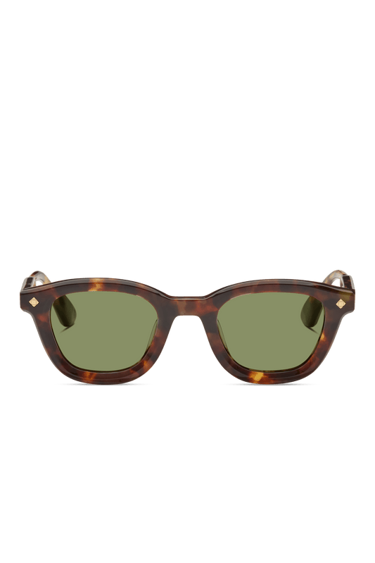 Lunetterie Générale The Last Idyll Tortoise 24K Gold Green G15