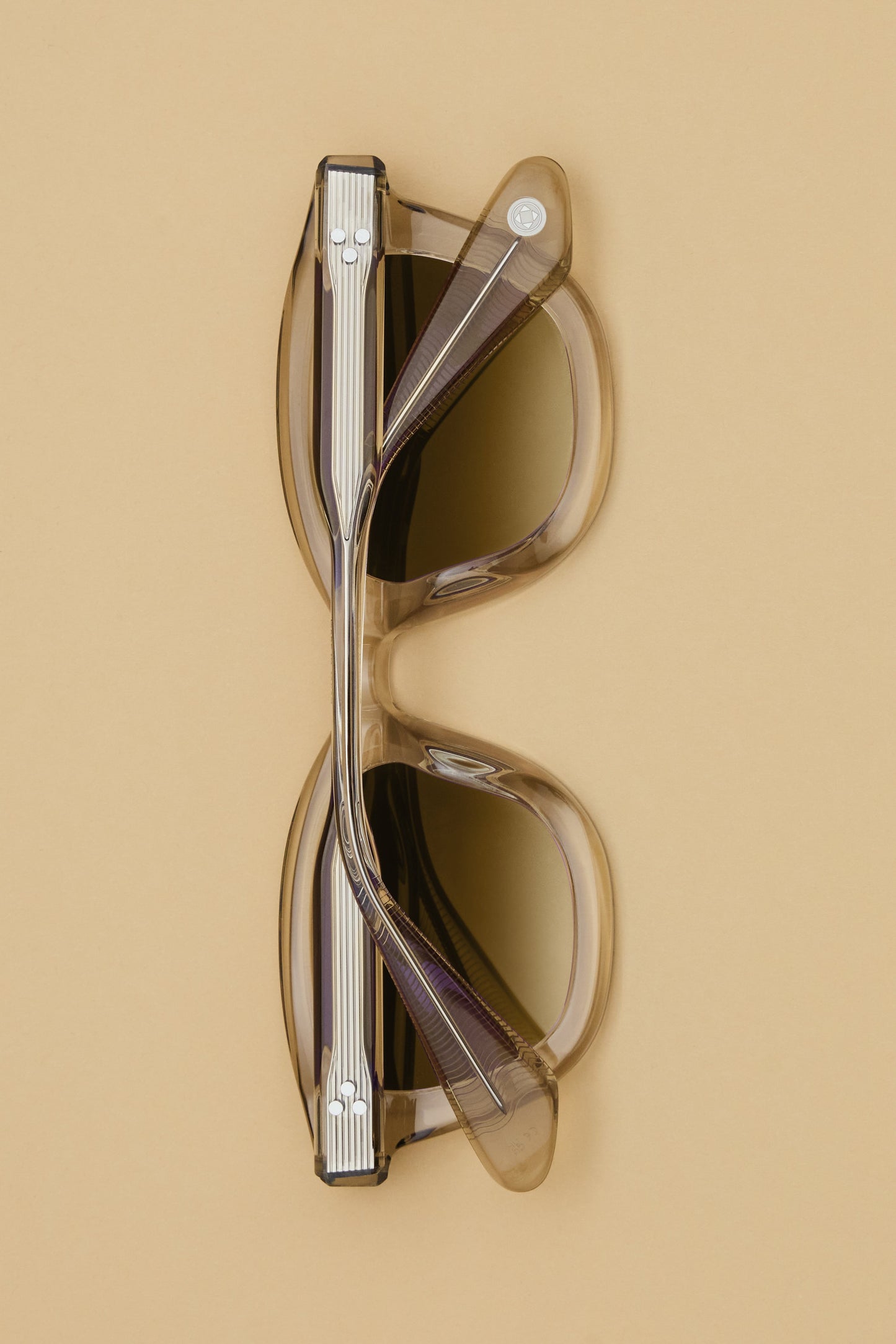 Lunetterie Générale – The Last Idyll Beige Crystal & Palladium