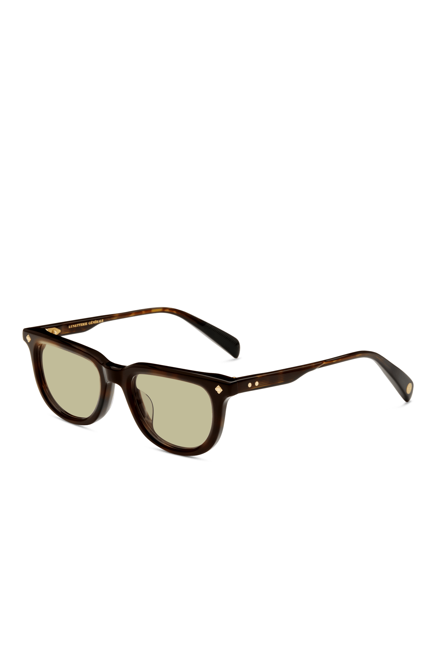 Lunetterie Générale Tokyo Nights Dark Tortoise & 18K Gold