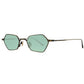 Matsuda M3138 Antique Gold Café Green – vue de côté