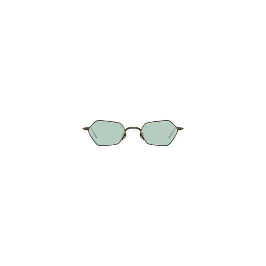 Matsuda M3138 Antique Gold Café Green – vue de face