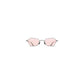 Matsuda M3138 Brushed Silver Café Pink – vue de face