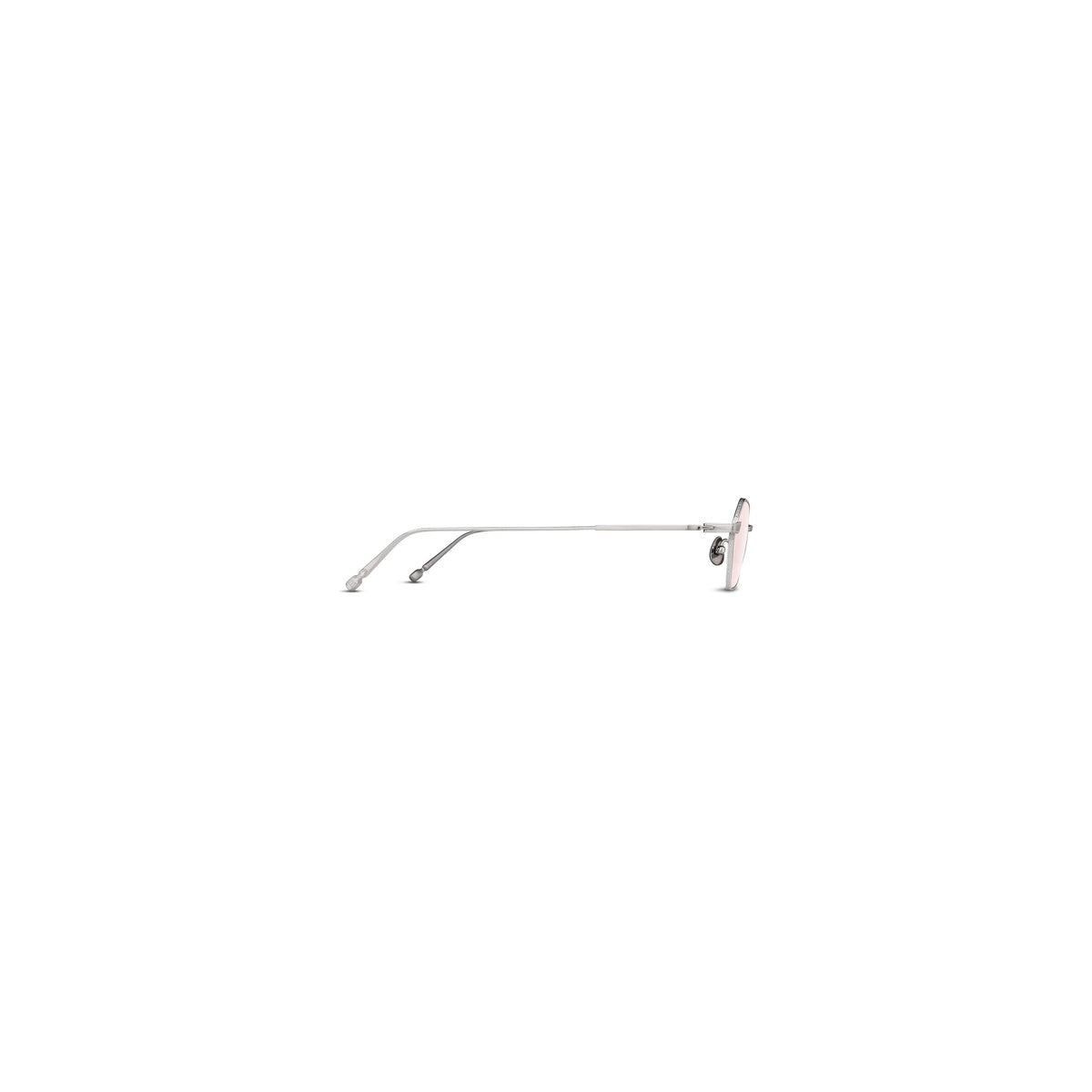 Matsuda M3138 Brushed Silver Café Pink – vue de côté